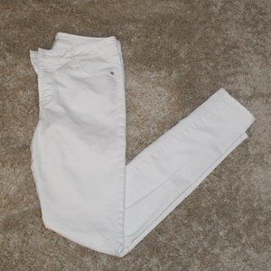 Old Navy Rockstar White Jeans